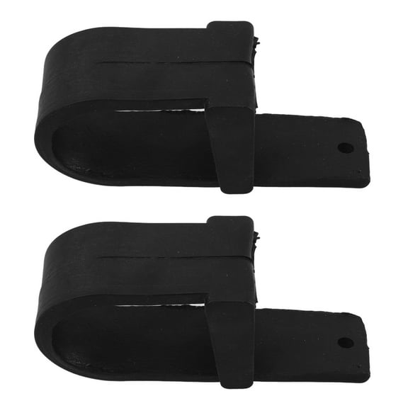 WORGEOUS 2 Pcs Swingarm Chain Protection Guide Rest Motorcycle Car Handle Black