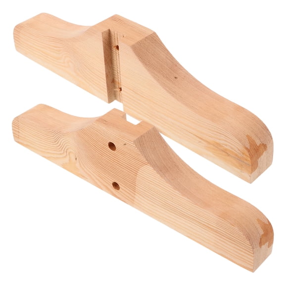 WORGEOUS 2 Pcs System Portable Screen Bracket Office 31.00X8.50X3.50CM Beige