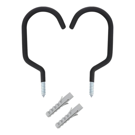 WORGEOUS 2 Pcs Bike Lock Hook Storage