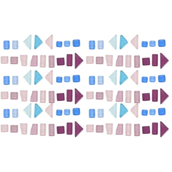 WORGEOUS 2 Sets Broken Ceramic Glass Tiles Tiles Pieces Handmade Craft Material