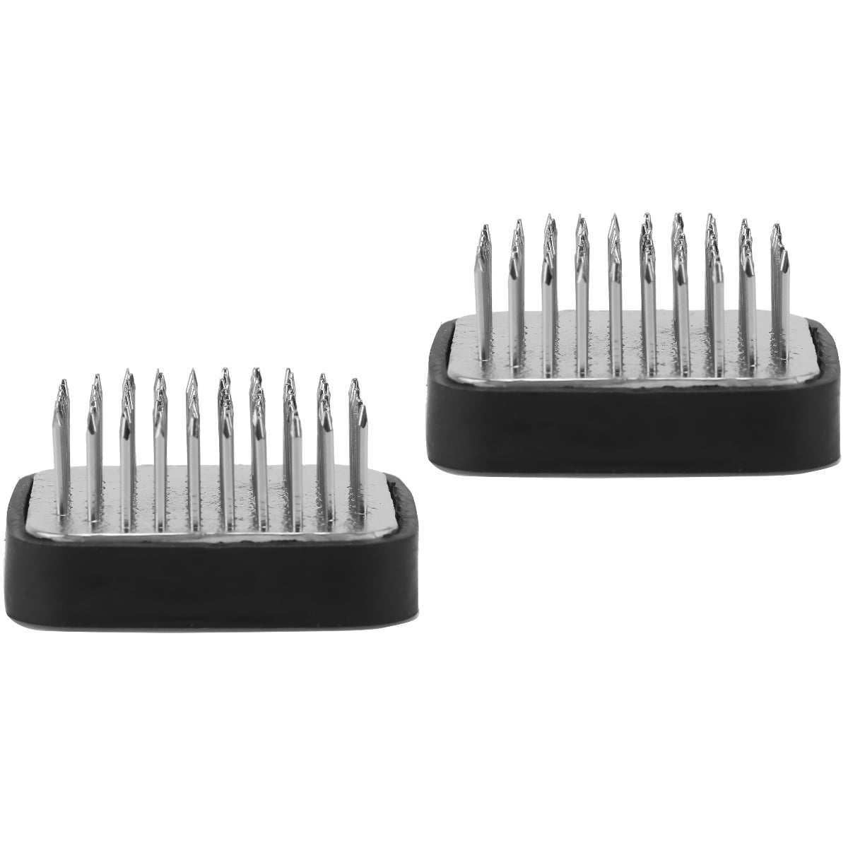 WORGEOUS 2 pcs  Flower Arrangement Needle Base Creative Flower Fixing Holder for Home