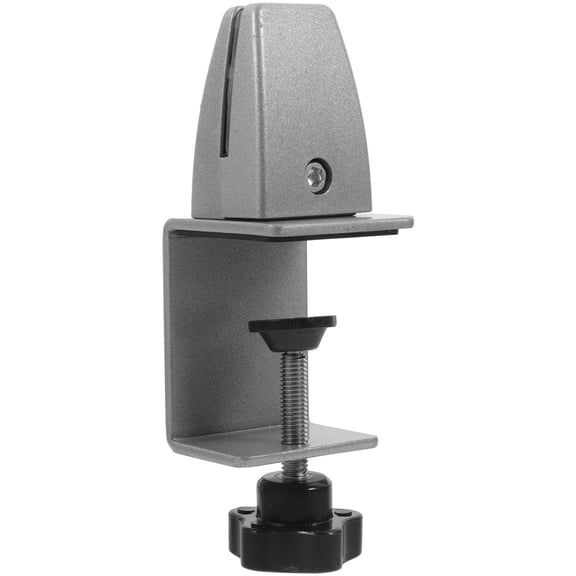 WORGEOUS 2-Pack Adjustable Desk Divider Clamps for Office Privacy Screens and Desk Baffles, Easy to Install and Secure