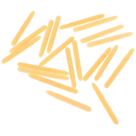 WORGEOUS  20 Pcs Marker Pen Replacement Tip Pad Stickers Tape Mini Decoration UV Yellow