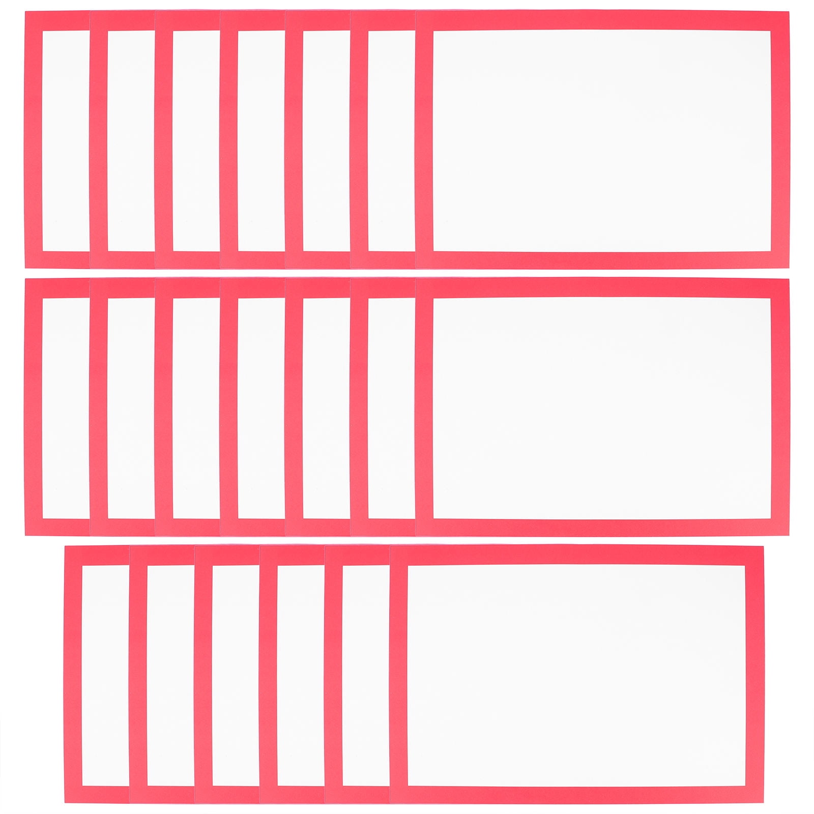 WORGEOUS 20 Sheets Frame Coloring Paper for Kids School Picture ...