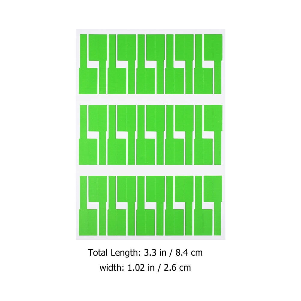 20 Sheets of Printable Cable Labels Managing Cord Labels