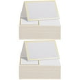 thumbnail image 1 of WEUVEB White Foldable Table Place Cards Smooth Writing for Events and Banquets 200Pcs, 1 of 8