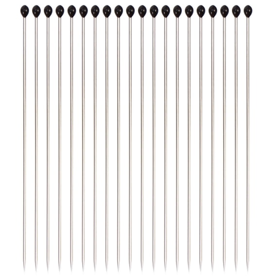 BRIGHTFUFU Entomology Pin Silver 200Pcs 1.73X0.04X0.04In