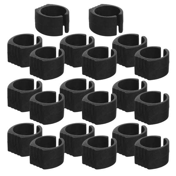 WORGEOUS 20pcs Non-Slip Shopping Cart Accessories Folding Trolley Cart Mats Multipurpose Non-Skid Furniture Pads Easy Install Grocery Cart Foot Parts