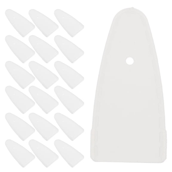 FUTUREORYY 20Pcs U Shaped Transparent Scissor Protective Covers Portable Soft Plastic Scissor Safety Sheaths