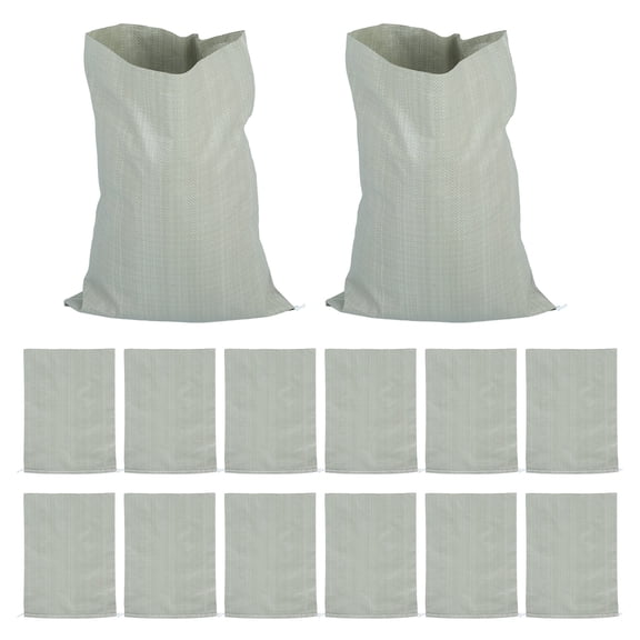 FUTUREORYY Reusable Sand Bags for Flooding Barrier Sand Bags PP 20Pcs