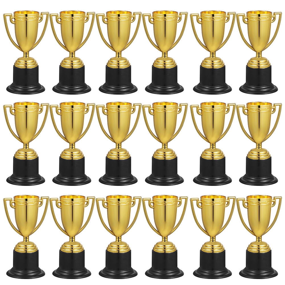 Small Torphy WORGEOUS 24pcs Small Trophy For Kids Mini Gold Award Trophy Cups For ...