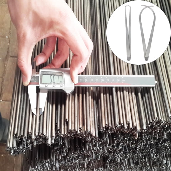 SOPOTUTU Outside Divider Caliper Steel Shaping Tools Pottery 2Pcs 9.8In