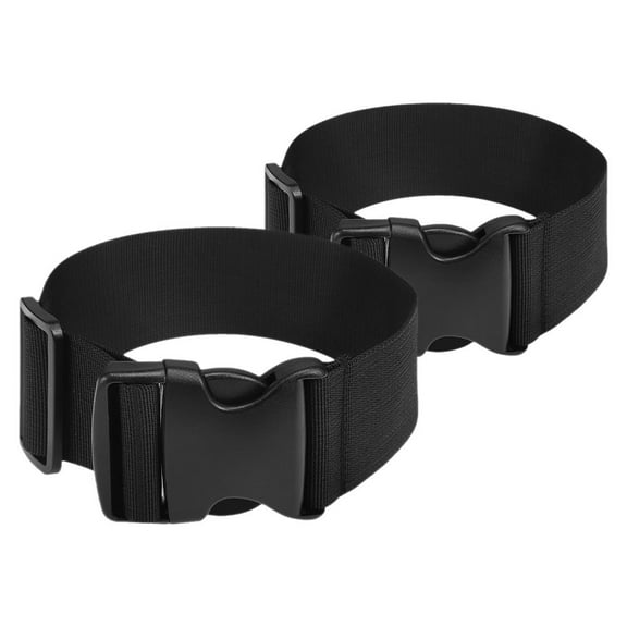 WORGEOUS 2Pcs Adjustable Suitcase Belt Backpack Buckle Strap Outdoor Travel Luggage Strap