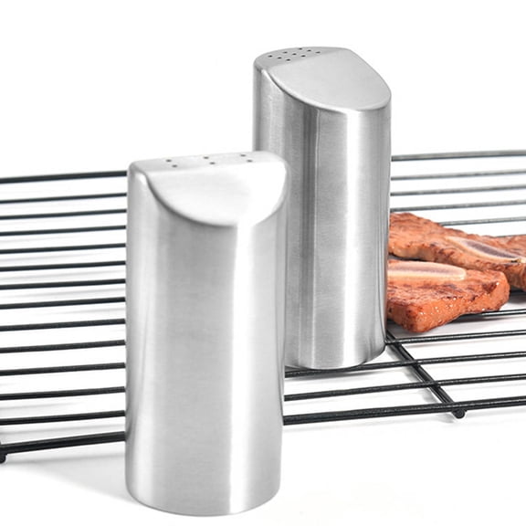 BESTYASH 2-Pack Stainless Steel Spice Storage Tins, Portable Multi-Use Containers for Kitchen, Travel, and Easy Carry