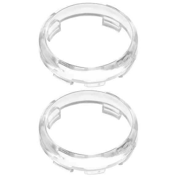 WORGEOUS 2Pcs Motorcycle Turn Signal Lens Covers Clear Light Lens Shields for Indicator Lamp Motorcycle Light Parts and Accessories