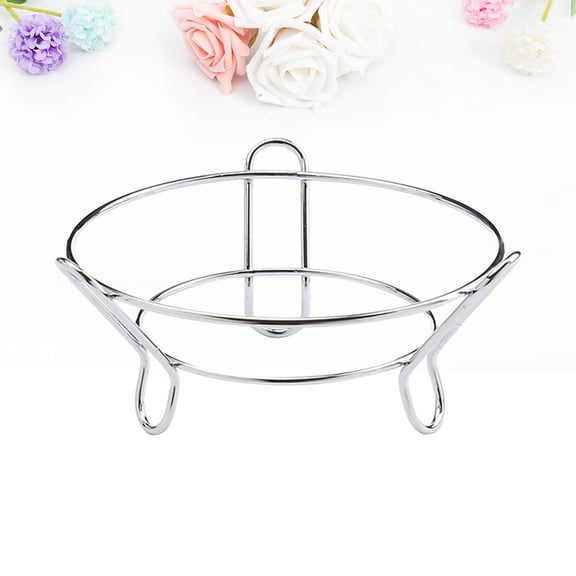 BESTYASH 2Pcs Stainless Steel Pot Table Mats Holder Heat Proof Stand for Protecting Dining Tables