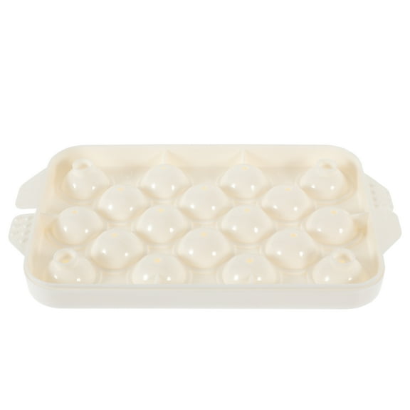 WORGEOUS 2-Pack 13-Cavity Round Ice Cube Tray Ball Mold with Removable Lid, Easy Release Ice Cube Maker and Jelly Cake Baking Mold