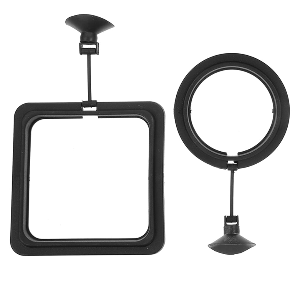 WORGEOUS 2pcs Aquarium Fish Feeding Circle Fish Tank Fish Feeders with ...