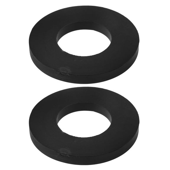 GOOHOCHY Car Shock Absorption Ring for Reliable Use Rubber Pad for Car Black Fits Various Models 2 Pieces