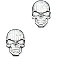 thumbnail image 1 of WORGEOUS 2pcs Badge Stickers 3D Decorative Stickers Car Accessories, 1 of 8