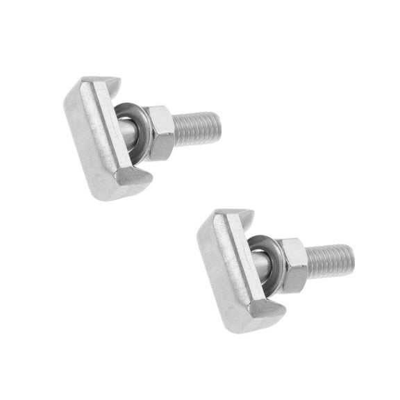 WORGEOUS 2pcs Battery Terminal Bolt Kit Replacement Battery Terminal Bolt Stainless Steel Battery Terminal Nuts Car Battery Cable Extender Bolt Accessories