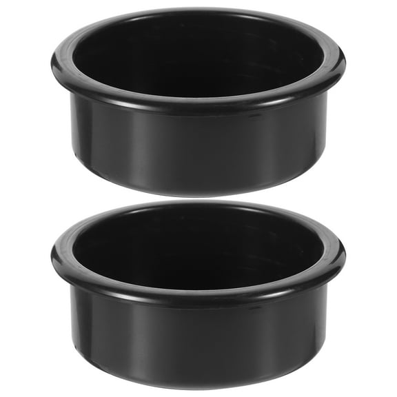 FUTUREORYY Cup Holders For Car Black 2Pcs 4.0X4.0X1.8In