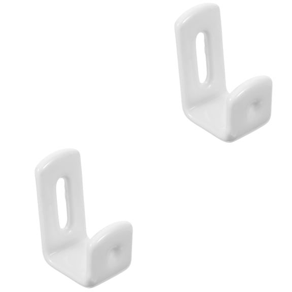 WORGEOUS 2pcs Bunk Bed Ladder Hook Children Bed Ladder Hook L Shaped Bed Ladder Bracket Bunk Bed Accessory