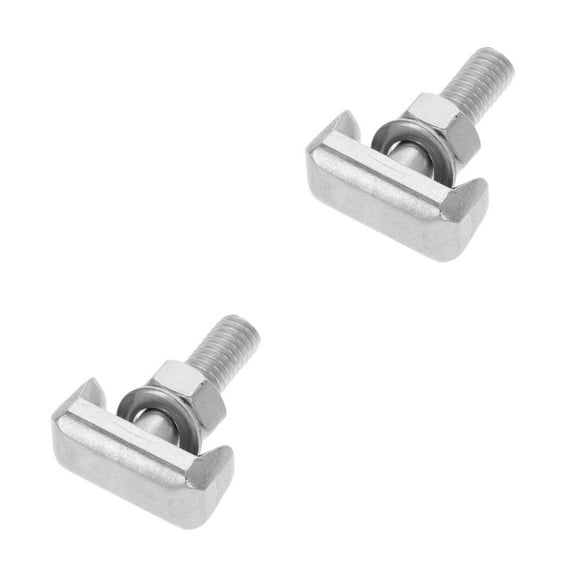 FUTUREORYY 2pcs Battery Terminal Bolts Stainless Steel Nuts Car Battery Cable Extender Universal Replace Accessory for Car SUV