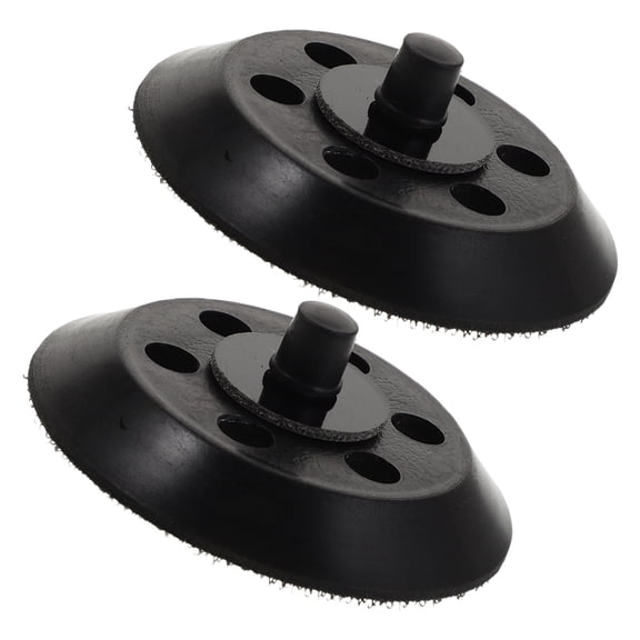 WORGEOUS 2pcs Car Buffing Plate Polishing Tray Sandpaper Polishing Tray Polishing Pad for Drill Car Polisher Backing Plate Sander Tool