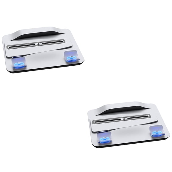 WORGEOUS 2pcs Charging Dock Compatible For PS5 Multipurpose Game Console Cooling Stand