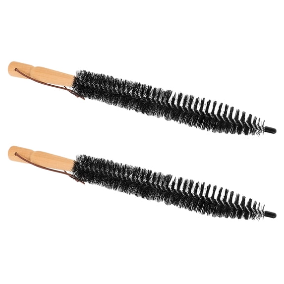 WORGEOUS 2pcs Chimney and Fireplace Cleaning Kit Chimney Cleaning Brush Practical Brush Kitchen Chimney Cleaning Brush Fireplace Vent Brush