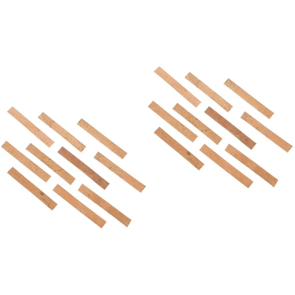 Mobutofu Clarinet Cork Sheet Beige Durable Sealing Flexibility for Clarinet 2Pcs
