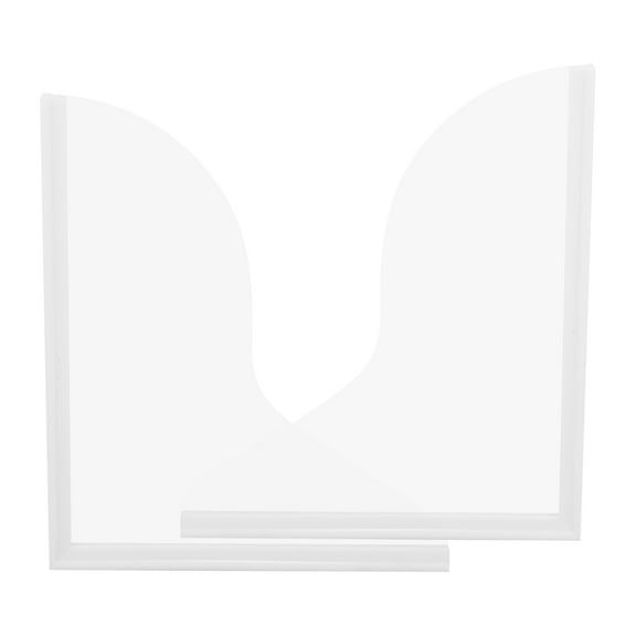 ADDHAT Bathtub Guard Acrylic 2Pcs 11.6X9.7X0.6In