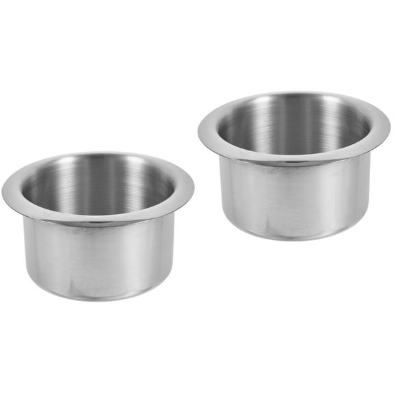 Mobutofu Stylish Anti-Spill Cup Holder Insert for Sofa and Car 2Pcs