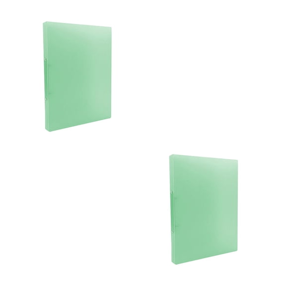 YSNOOWE Plastic Document Folder Light Green A4 Organizer for Home Important Files