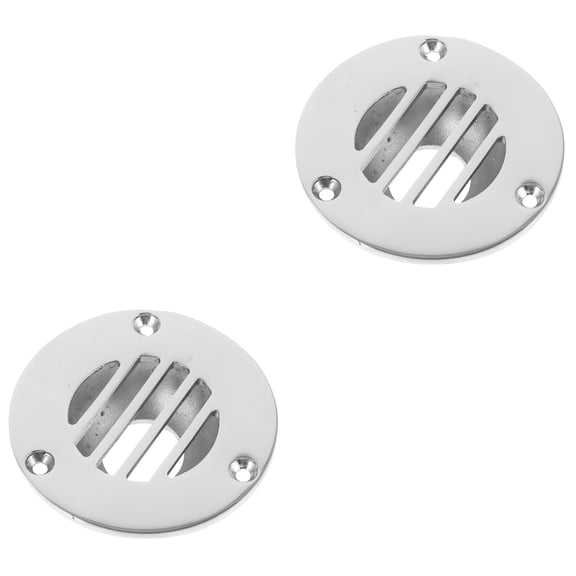 WORGEOUS 2pcs Durable Boat Deck Drain Practical Yacht Deck Drain Yacht Floor Drain Deck Floor Drain