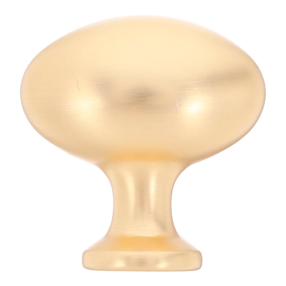 WORGEOUS 2pcs Egg Shaped Furniture Wardrobe Cabinet Drawer Decorative Metal Handles Modern Zinc Alloy For Cabinet Knobs For Dresser