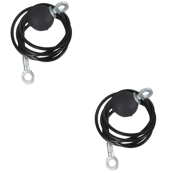 WORGEOUS 2pcs Exercising Wire Rope Steel Wire Heavy Duty Gym Cable Fitness Accessories