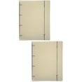 thumbnail image 1 of WORGEOUS 2-Pack Expanding Plastic File Folders Reusable File Organizer Container for Document Storage and Organization, 1 of 8