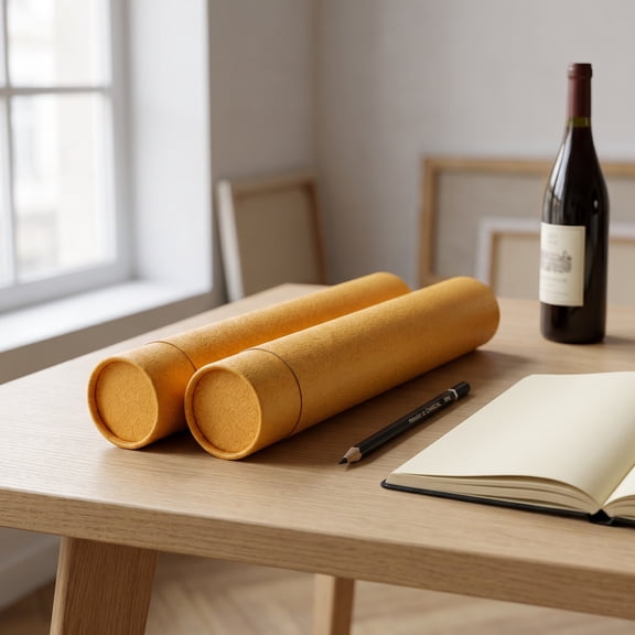 FUEENIRVA 2-Pack Extendable Storage Tubes for Artwork, Paper Rolls, , and Documents with Carrying Handle