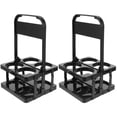 thumbnail image 1 of WORGEOUS 2pcs Foldable Beer Bottle Storage Bucket Holder Folding Beer Rack Basket for Daily Use, 1 of 8
