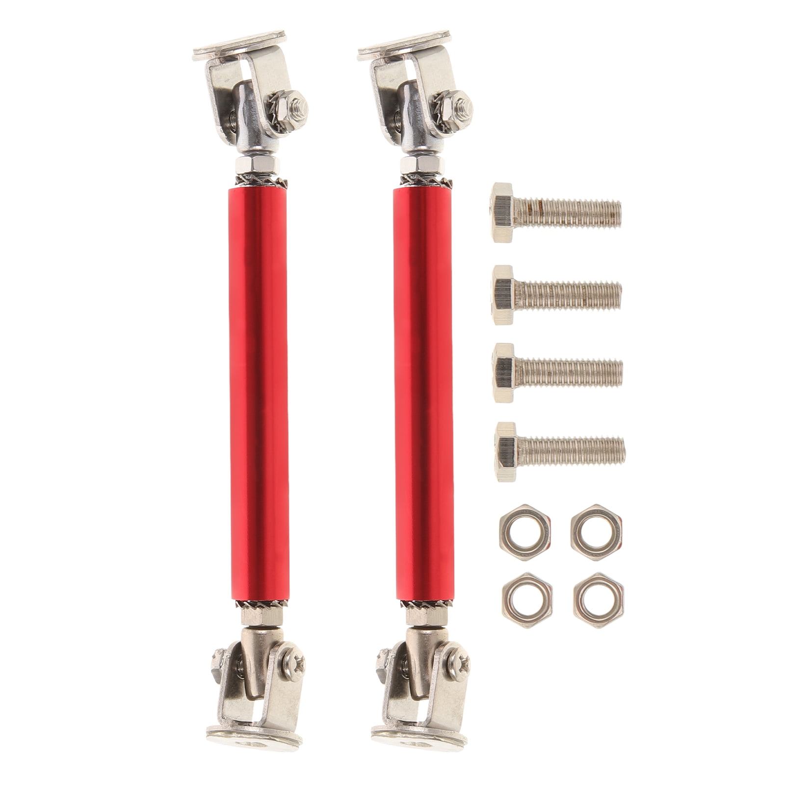 WORGEOUS 2pcs Front Splitter Rod Front Bumper Strut Rod Lip Strut Rod ...