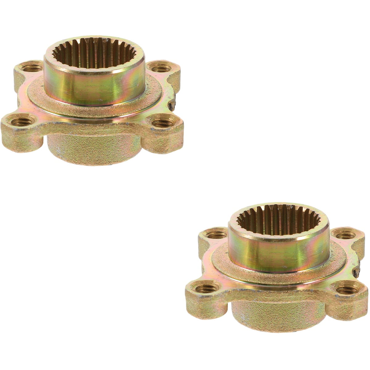 WORGEOUS 2pcs Go Hub Replacement Go Kart Rear Axle Hub ATV Wheel Rim Accessory