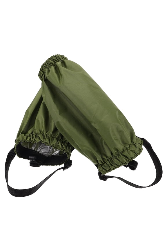 2pcs Winter Hiking Leg Gaiters Snow Boot Gaiters Ski Gaiters for Outdoor Walking Cold Weather Adventures