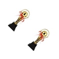 thumbnail image 1 of WORGEOUS 2pcs Metal Golden Trophy Student Kids Creative Award Trophy Reward for Competitions, 1 of 8