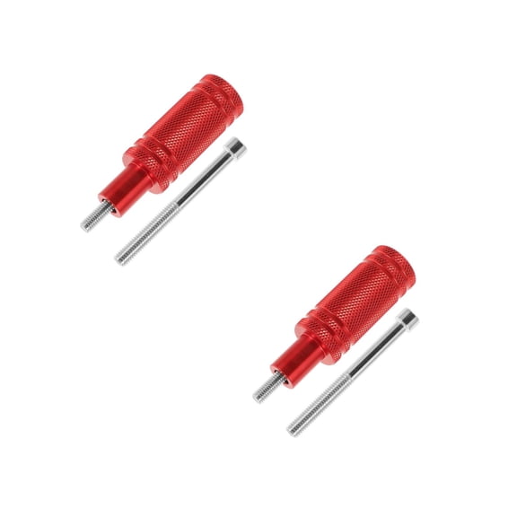 WORGEOUS 2pcs Motorcycle Mudguard Spotlight Bracket Electric Scooter Modified Light Bracket Front Mudguard Aluminum Alloy Bracket Motorcycle Mudguard