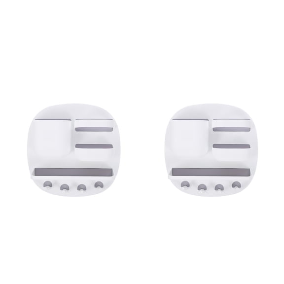 WORGEOUS 2-Pack Multi-Function Wall Mounted Storage Organizer for Bathroom and Kitchen Shelf Rack
