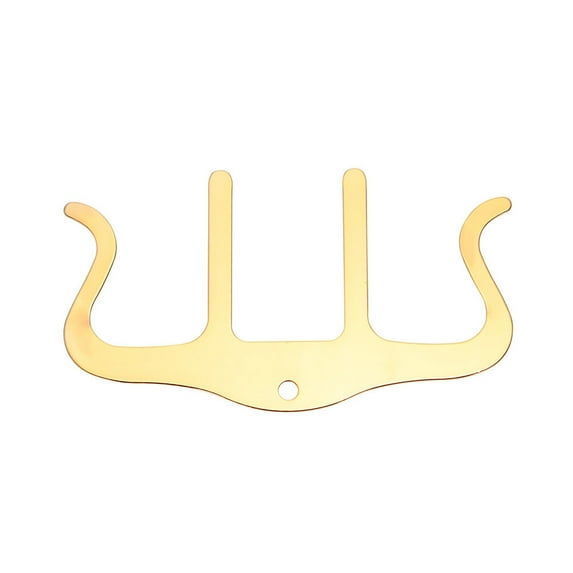 WORGEOUS 2pcs Musical Book Clip Musical Score Clip Metal Iron Sheet Music Clip Page Holder