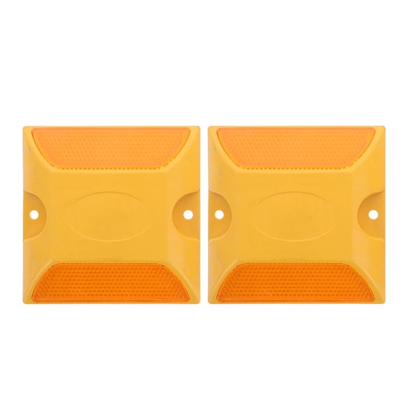 WORGEOUS 2pcs Night Safety Reflective Markers High Visibility Road Reflectors For Improved Night Visibility High Reflectivity Markers