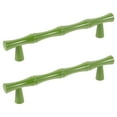 thumbnail image 1 of WORGEOUS 2pcs Simulation Bamboo Handle Zinc Alloy Door Knobs Drawer Pulls, 1 of 8